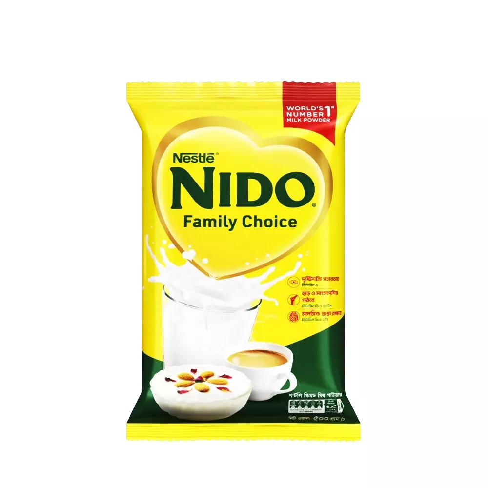Nestle Nido Family Choice Milk Powder Pouch-500g