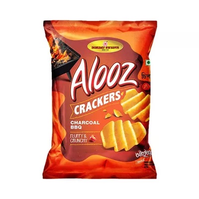 Bombay Sweets Alooz Charcoal BBQ Chips-20g